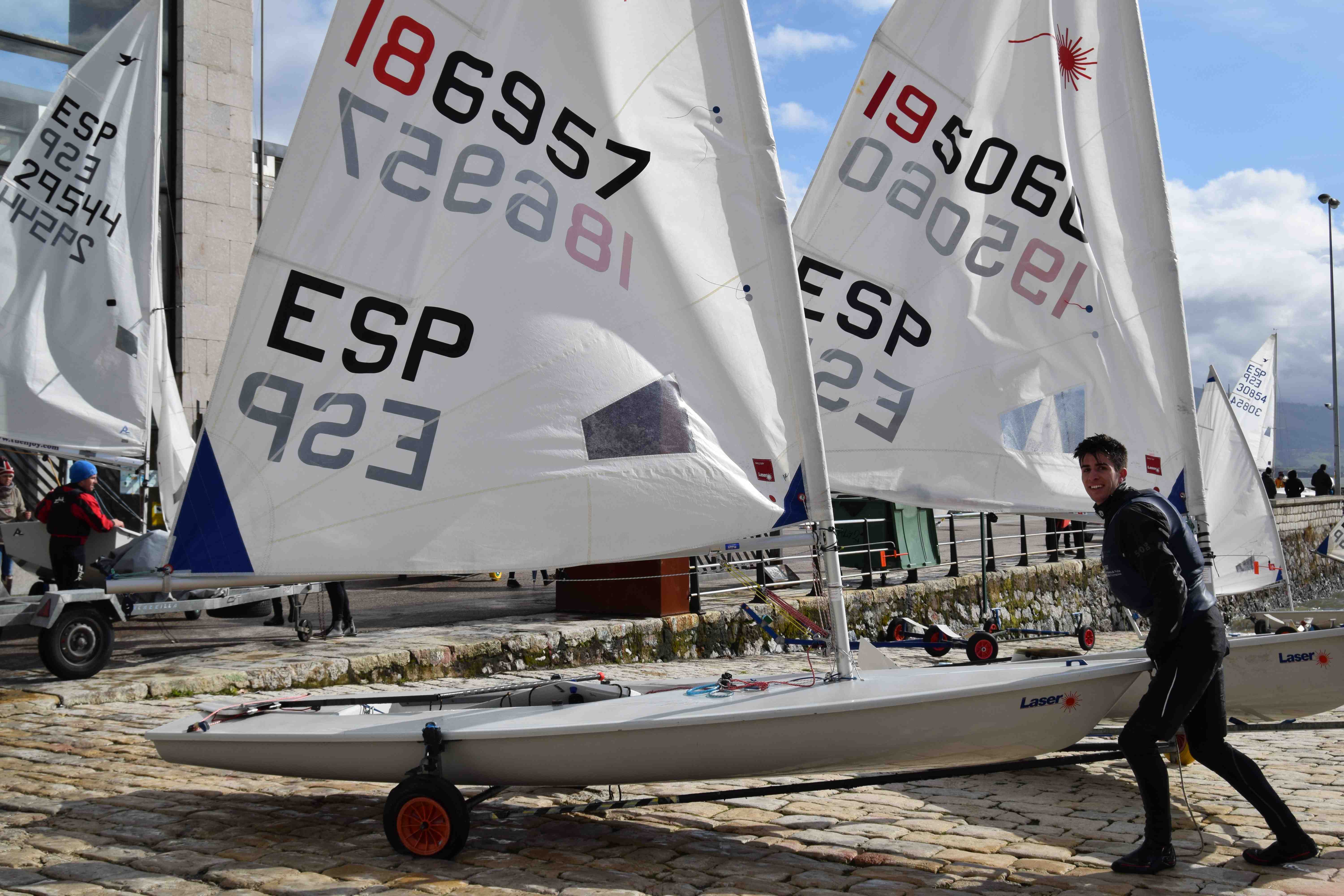 XIX Trofeo RCMS de Vela Ligera. Daniel Peralta 3º en Laser Radial